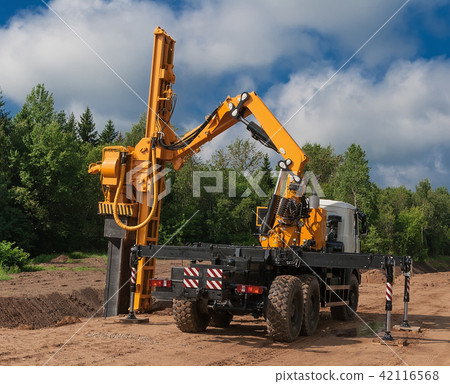 Machine vibration piling 42116568