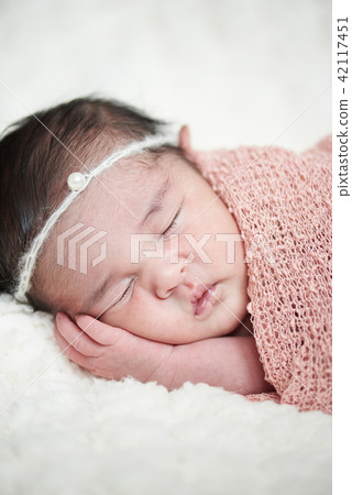 One newborn baby girl One newborn baby girl 42117451