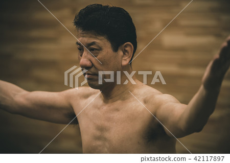 sumo, sumo wrestling, training 42117897