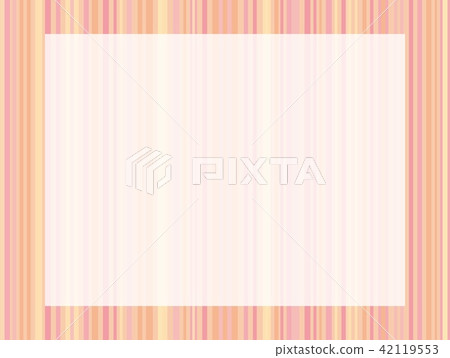 Striped frame white space 42119553