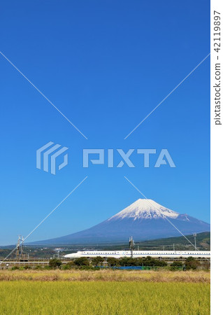 Fuji and the bullet train Fuji and the bullet train 42119897