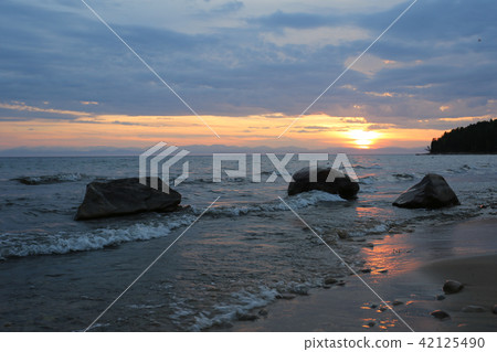 The great lake Baikal, Russia 42125490
