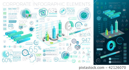 Corporate Infographic Elements Corporate Infographic Elements 42126070