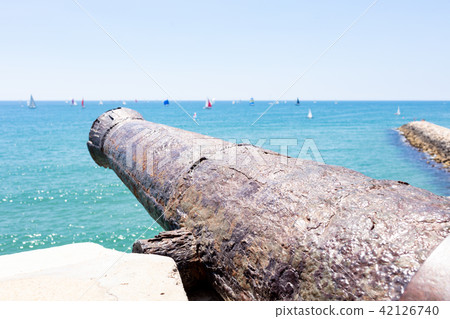 former cannon in Sitges 42126740