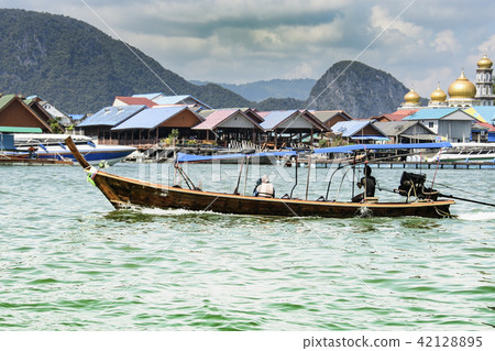 boat taxi passenger bay Phang Nga. Phuket Thailand 42128895