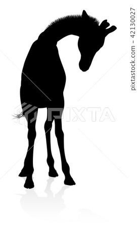 Giraffe Safari Animal Silhouette 42130027