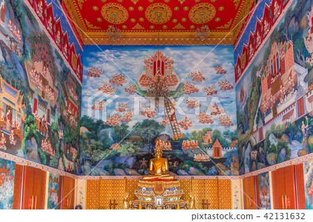 Buddha statue in buddhist temple Wat Lo Sutthawat Buddha statue in buddhist temple Wat Lo Sutthawat 42131632