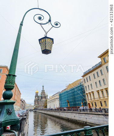 Vintage lamp post Vintage lamp post 42131968