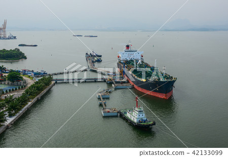 Cargo ships on the sea 42133099