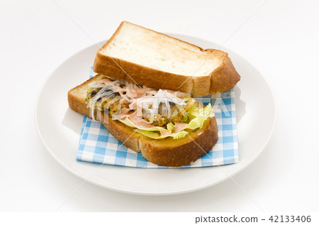 Mackerel sandwich Mackerel sandwich 42133406