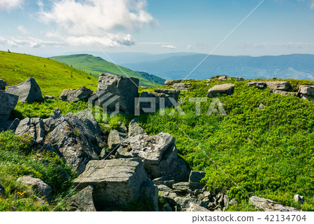 stones and boulders in Carpathian mountain range stones and boulders in Carpathian mountain range 42134704
