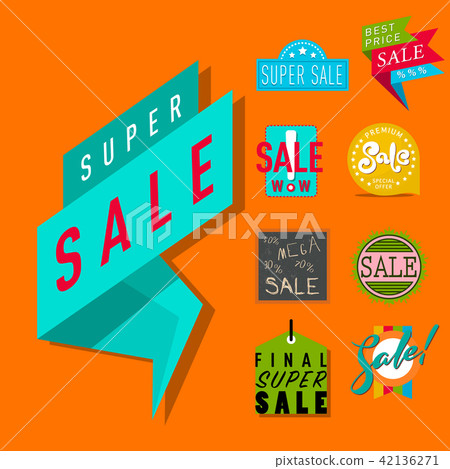 Super sale extra bonus banners text in color drawn label business shopping internet promotion vector Super sale extra bonus banners text in color drawn label business shopping internet promotion vector 42136271