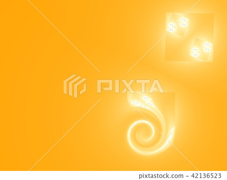 Orange background with spiral Orange background with spiral 42136523