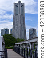 Train Road and Landmark Tower 42138883
