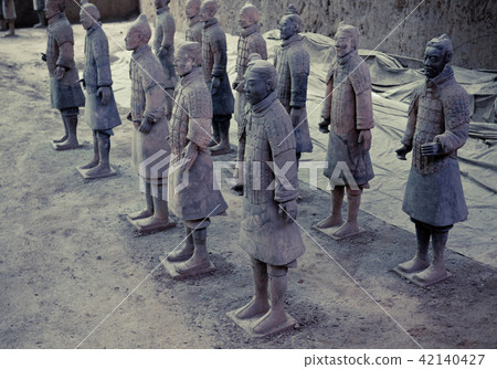 The Terracotta Army in xian,china The Terracotta Army in xian,china 42140427