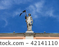 Facade of Governor Palace in Piacenza, Italy 42141110