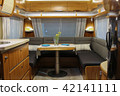Exquisite compact interior of a camper 42141111