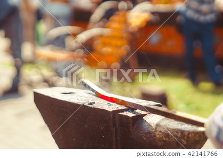 blacksmith forges iron 42141766