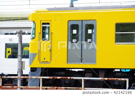 Seibu Line of Tamagawa Kamimizu Vehicle Base Seibu Line of Tamagawa Kamimizu Vehicle Base 42142198
