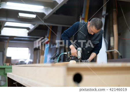 Factory craftsmen carpenters Tucker workers Factory craftsmen carpenters Tucker workers 42146019