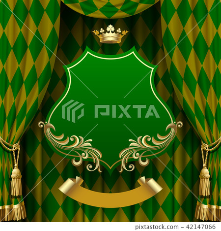 Green rhomboids background Green rhomboids background 42147066