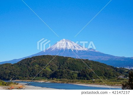 富士河和富士山 富士河和富士山 42147237