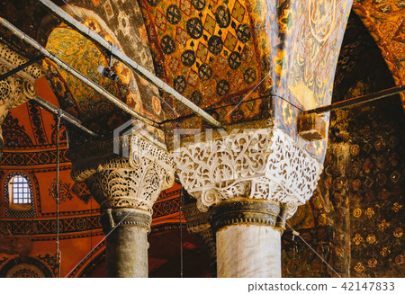 Byzantine interior details from old architecture Byzantine interior details from old architecture 42147833