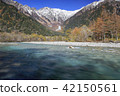Three-stage autumn leaves of Kamikochi 42150561