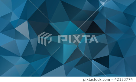 vector polygonal background blue cerulean 42153774