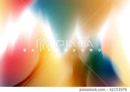 Holographic paint explosion design, fluid colors flow, colorful storm. Liquid mixing colours motion Holographic paint explosion design, fluid colors flow, colorful storm. Liquid mixing colours motion 42153976