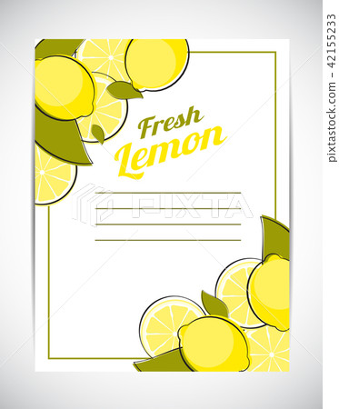 Abstract Lemon Natural Background Vector Illustration Abstract Lemon Natural Background Vector Illustration 42155233