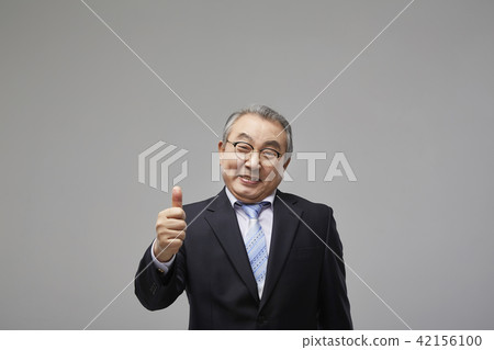 Business, luck, senior, old age, old man, Korean Business, luck, senior, old age, old man, Korean 42156100