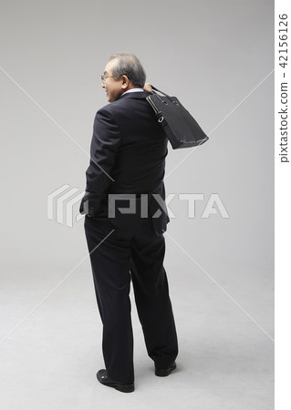 商業，運氣，高級，晚年，老人，韓國人 42156126