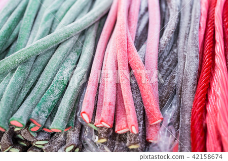 Wonderful candy sticks in any color and appearance Wonderful candy sticks in any color and appearance 42158674