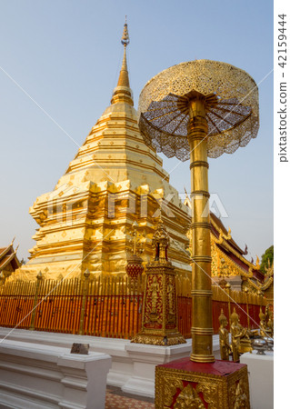 Pagoda at Wat Phra That Doi Suthep Pagoda at Wat Phra That Doi Suthep 42159444
