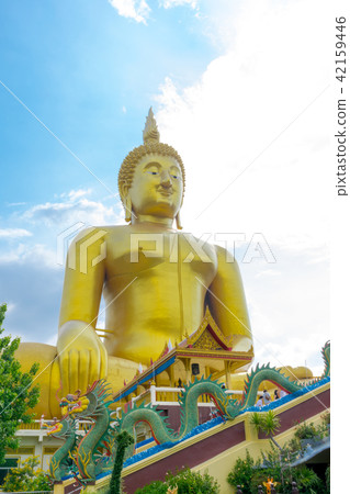 The biggest golden Buddha, Ang Thong, Thailand 42159446