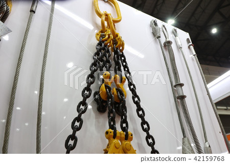 hook , chain and steel wire 42159768