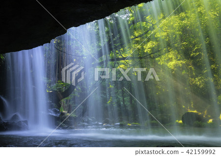 Kobagatsu Falls too beautiful in Oguni Town, Kumamoto Prefecture 42159992