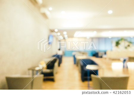 Abstract blur airport terminal and lounge interior 42162053