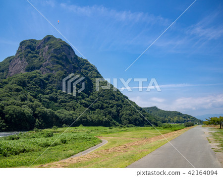 [Izu Peninsula Geopark] Summer Shiroyama scenery [Promenade] 42164094