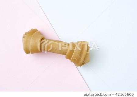 Dog Bone on blue and pink 42165600