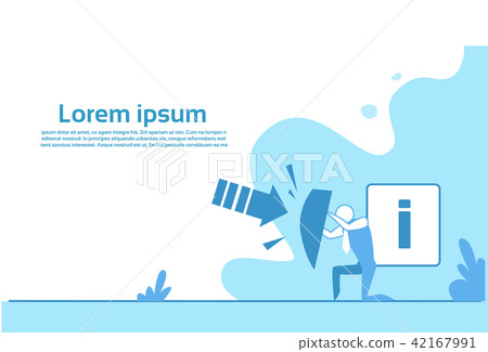 man silhouette holding shield information attack security privacy guard concept copy space 42167991