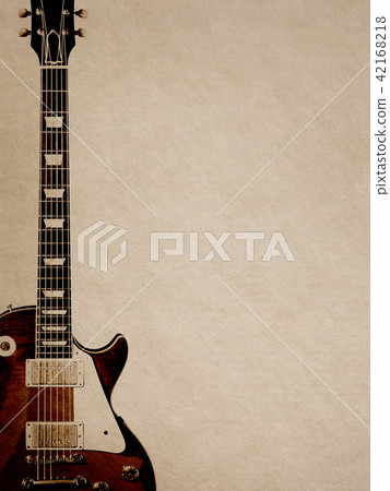 Background - Paper - electric guitar Background - Paper - electric guitar 42168218