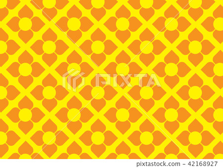 Line thai art pattern, vector illustration 42168927