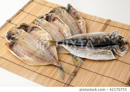 图库照片: 鱼干 金枪鱼 盐腌风干一晚