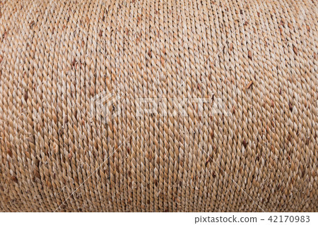 Close up of rope made from plant, Texture 42170983
