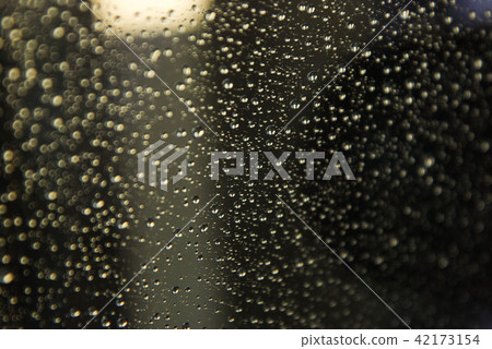 Raindrops Water Drops Texture Backgrund Window Glass Selective Focus Raindrops Water Drops Texture Backgrund Window Glass Selective Focus 42173154