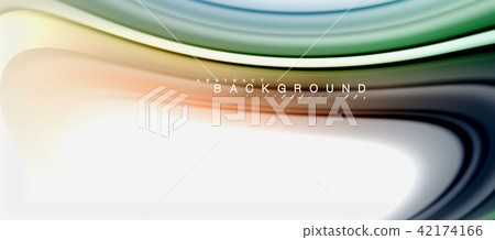 Rainbow fluid colors abstract background twisted liquid design, colorful marble or plastic wavy Rainbow fluid colors abstract background twisted liquid design, colorful marble or plastic wavy 42174166