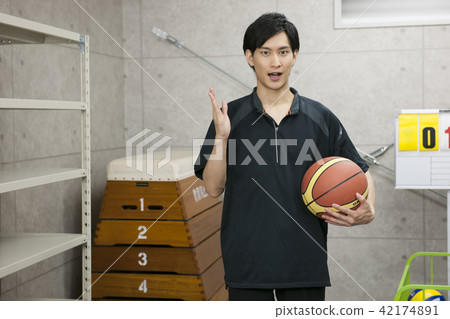 Teacher Physical Education Physical Education Teacher Club Activity Basket Warehouse School Lesson Education Image Portrait 42174891