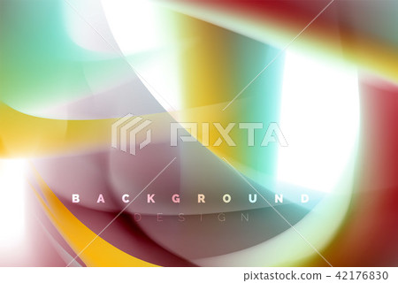 Holographic paint explosion design, fluid colors flow, colorful storm. Liquid mixing colours motion Holographic paint explosion design, fluid colors flow, colorful storm. Liquid mixing colours motion 42176830